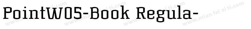PointW05-Book Regula字体转换